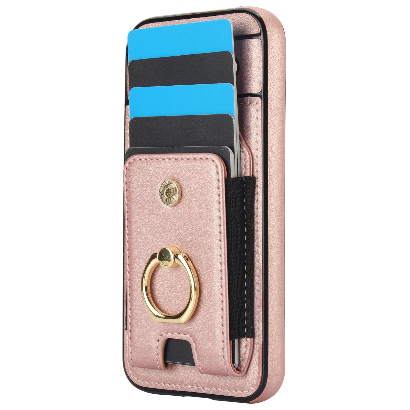 For Google Pixel 8a Kickstand Case PU Leather+TPU Phone Cover with Card Slots For Google Pixel 8a Kickstand Case PU Leather+TPU Phone Cover with Card Slots